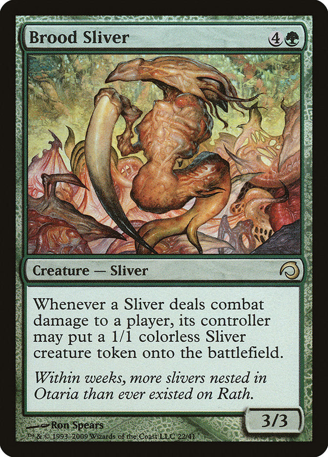 Brood Sliver [Premium Deck Series: Slivers] MTG Single Magic: The Gathering    | Red Claw Gaming