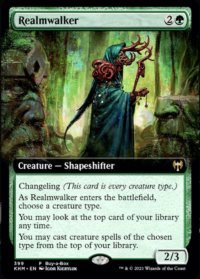 Realmwalker (Buy-a-box) [Kaldheim] MTG Single Magic: The Gathering    | Red Claw Gaming