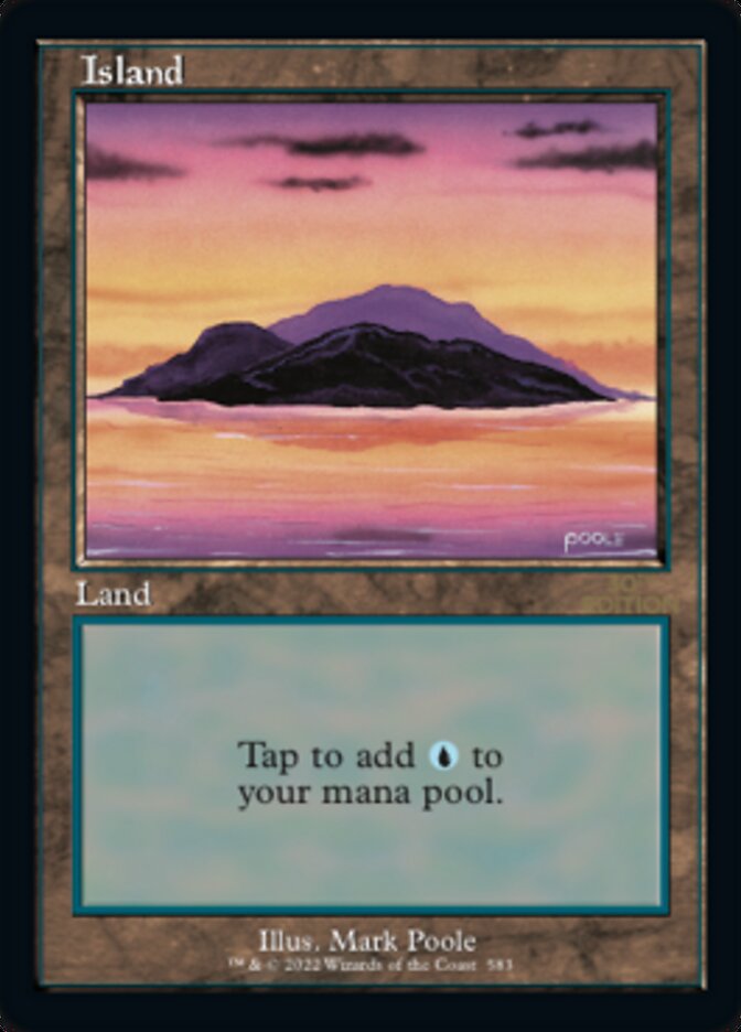Island (Retro) (583) [30th Anniversary Edition] MTG Single Magic: The Gathering    | Red Claw Gaming