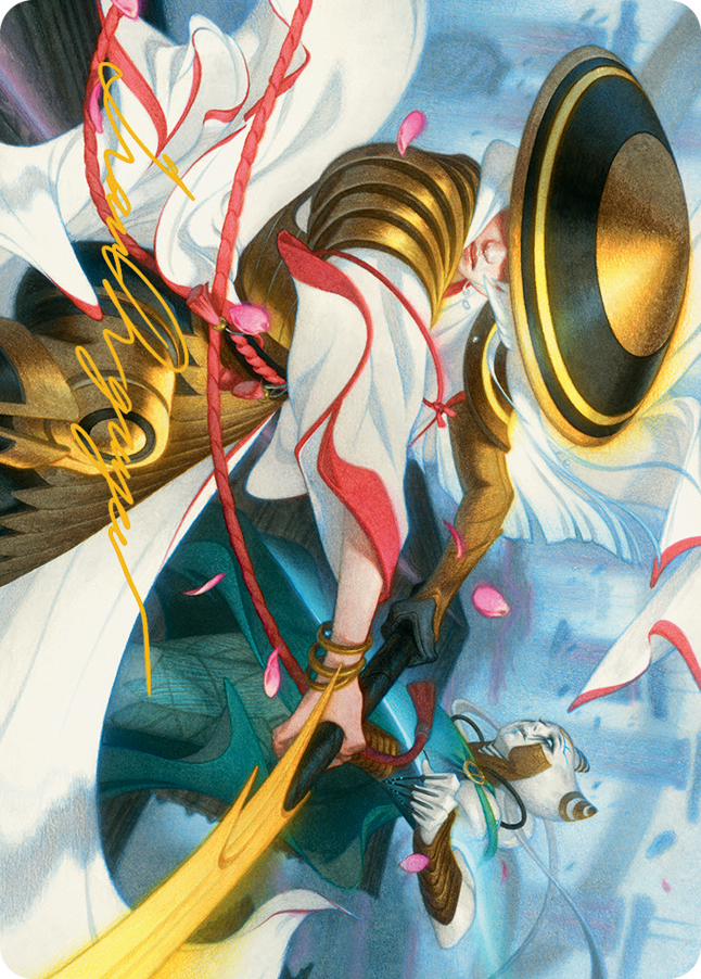 Cut Short Art Card (Gold-Stamped Signature) [March of the Machine Art Series] MTG Single Magic: The Gathering    | Red Claw Gaming