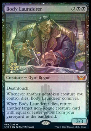 Body Launderer [Streets of New Capenna Prerelease Promos] MTG Single Magic: The Gathering    | Red Claw Gaming