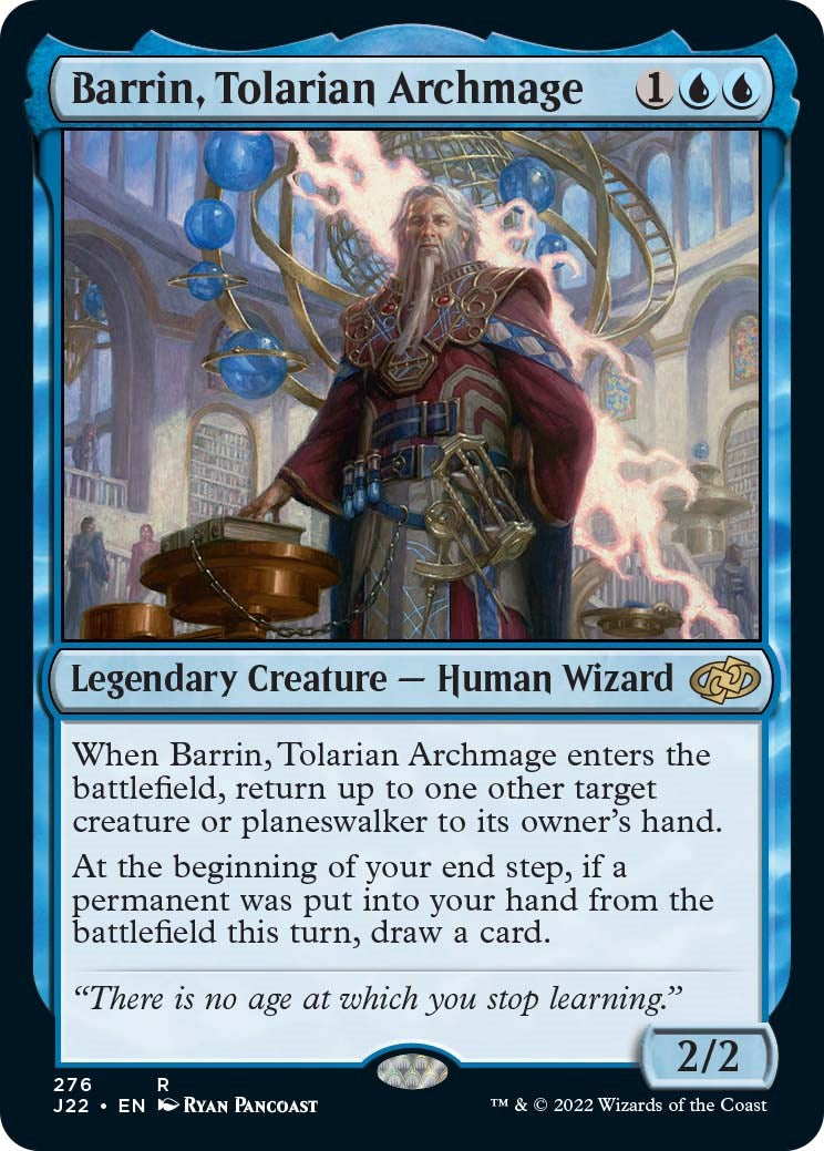 Barrin, Tolarian Archmage [Jumpstart 2022] MTG Single Magic: The Gathering    | Red Claw Gaming