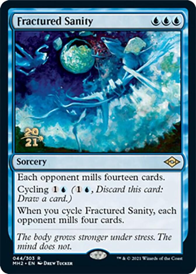 Fractured Sanity [Modern Horizons 2 Prerelease Promos] MTG Single Magic: The Gathering    | Red Claw Gaming