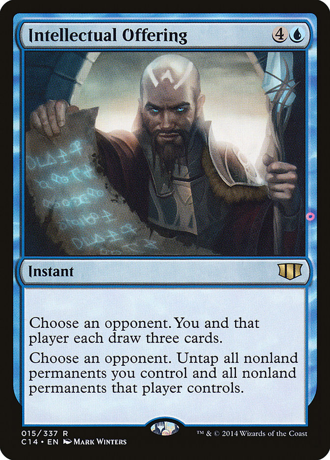 Intellectual Offering [Commander 2014] MTG Single Magic: The Gathering    | Red Claw Gaming