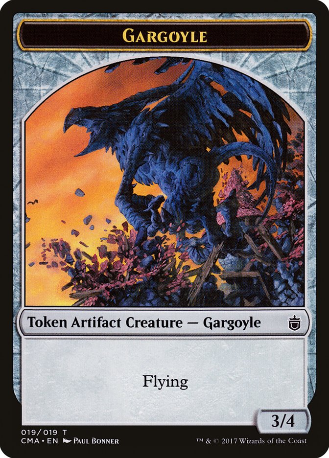 Gargoyle Token [Commander Anthology Tokens] MTG Single Magic: The Gathering    | Red Claw Gaming