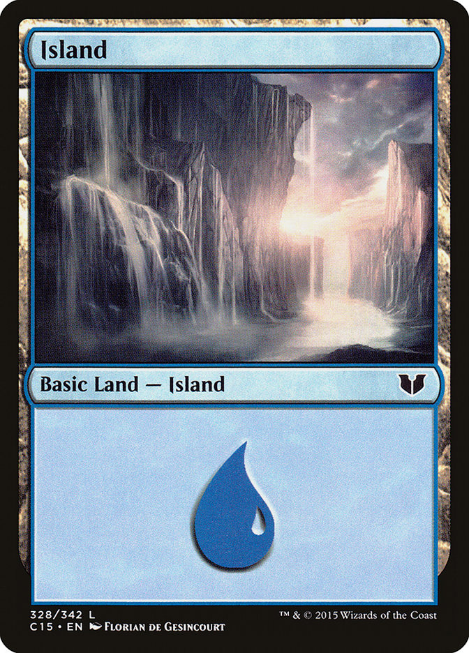 Island (328) [Commander 2015] MTG Single Magic: The Gathering    | Red Claw Gaming
