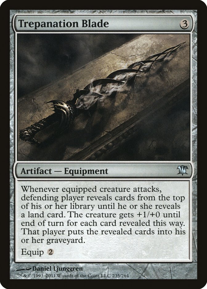 Trepanation Blade [Innistrad] MTG Single Magic: The Gathering    | Red Claw Gaming