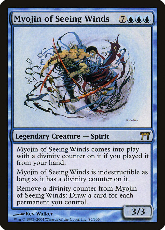 Myojin of Seeing Winds [Champions of Kamigawa] MTG Single Magic: The Gathering    | Red Claw Gaming