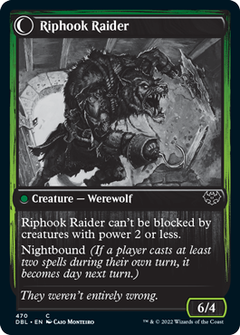 Hookhand Mariner // Riphook Raider [Innistrad: Double Feature] MTG Single Magic: The Gathering    | Red Claw Gaming