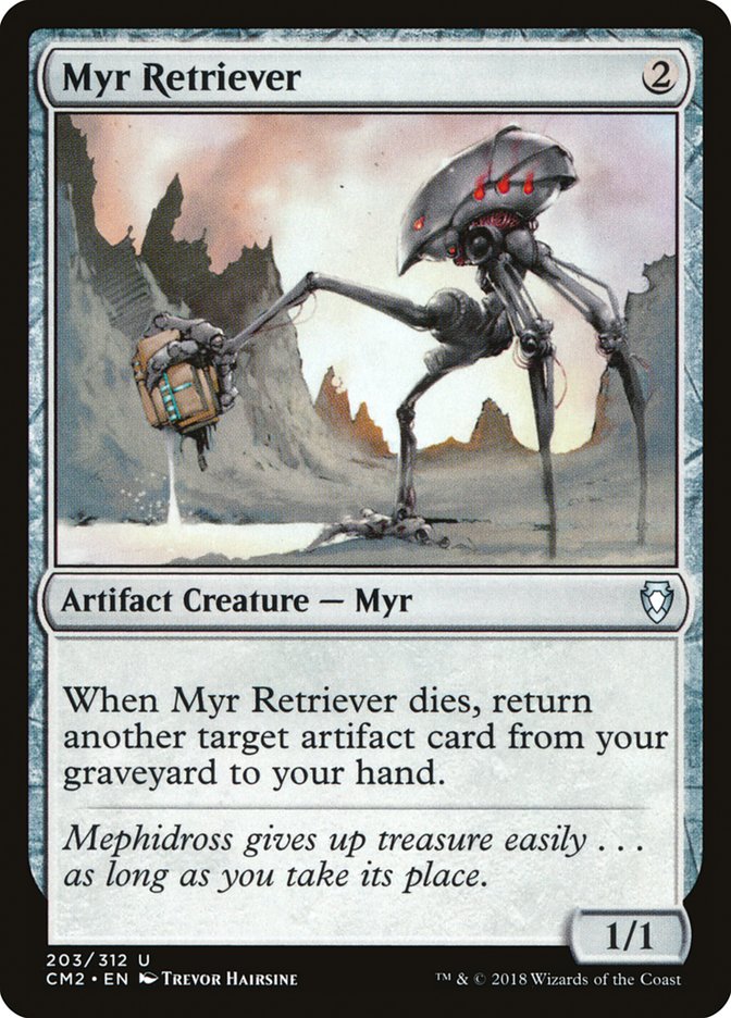 Myr Retriever [Commander Anthology Volume II] MTG Single Magic: The Gathering    | Red Claw Gaming