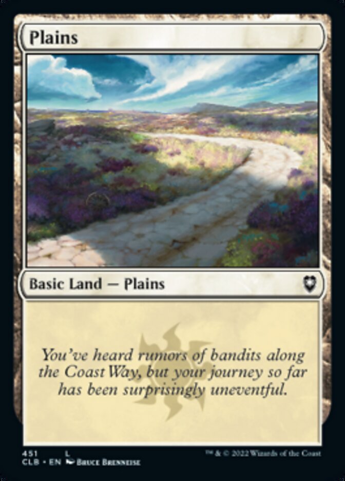 Plains (451) [Commander Legends: Battle for Baldur's Gate] MTG Single Magic: The Gathering    | Red Claw Gaming
