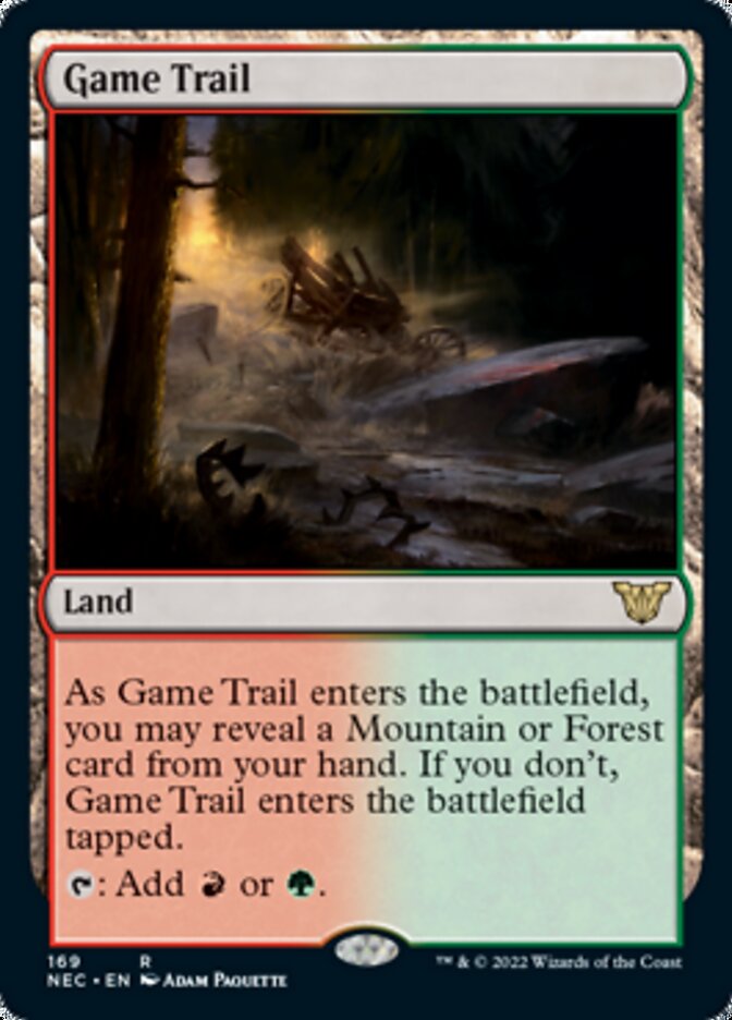 Game Trail [Kamigawa: Neon Dynasty Commander] MTG Single Magic: The Gathering    | Red Claw Gaming