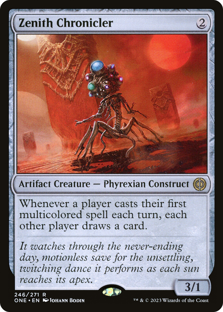 Zenith Chronicler [Phyrexia: All Will Be One] MTG Single Magic: The Gathering    | Red Claw Gaming