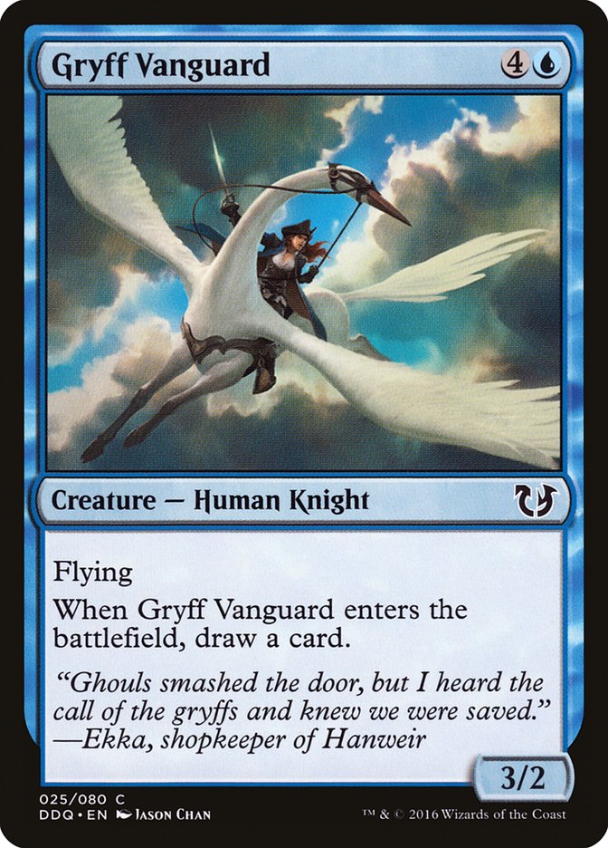 Gryff Vanguard [Duel Decks: Blessed vs. Cursed] MTG Single Magic: The Gathering    | Red Claw Gaming