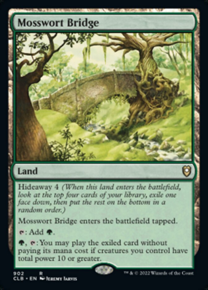 Mosswort Bridge [Commander Legends: Battle for Baldur's Gate] MTG Single Magic: The Gathering    | Red Claw Gaming