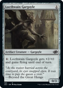 Locthwain Gargoyle [Jumpstart 2022] MTG Single Magic: The Gathering    | Red Claw Gaming