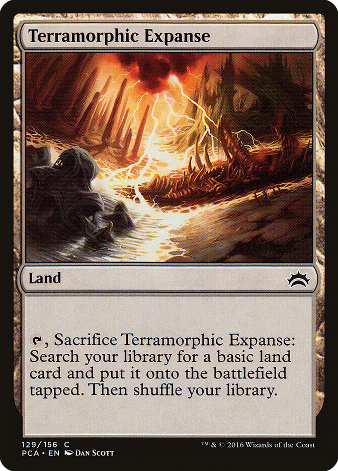 Terramorphic Expanse [Planechase Anthology] MTG Single Magic: The Gathering    | Red Claw Gaming
