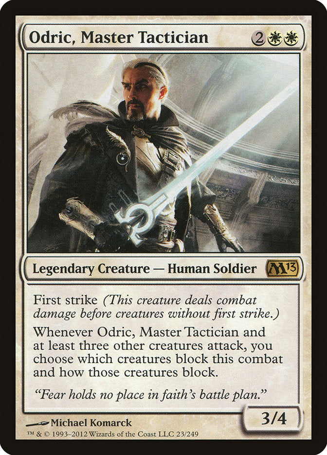 Odric, Master Tactician [Magic 2013] MTG Single Magic: The Gathering    | Red Claw Gaming