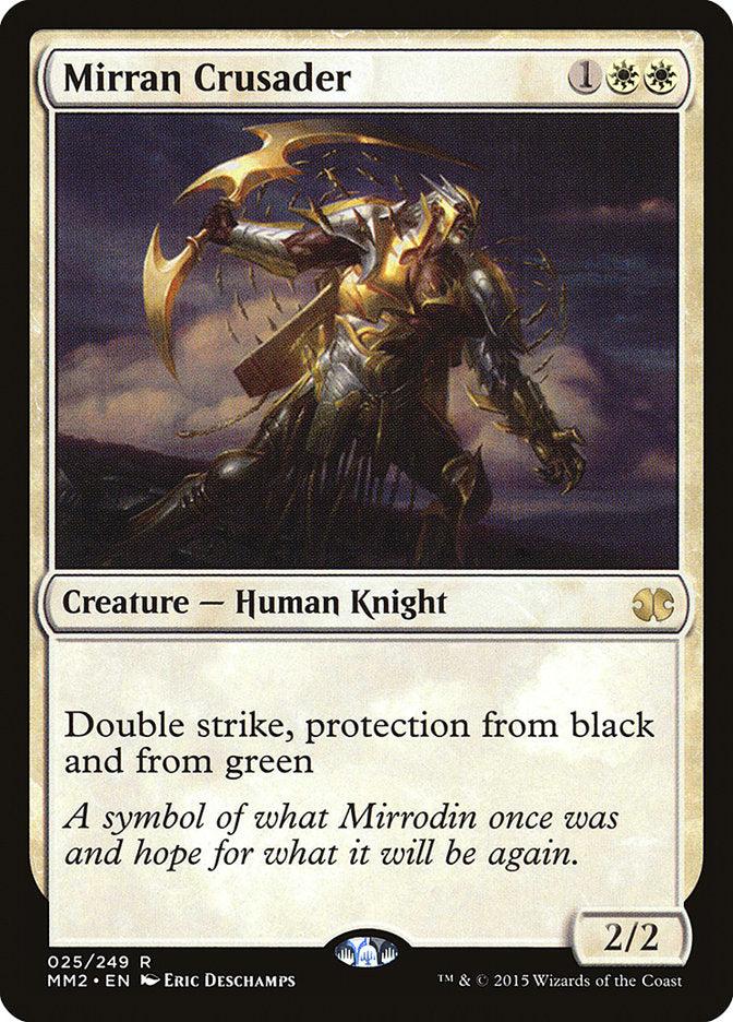 Mirran Crusader [Modern Masters 2015] MTG Single Magic: The Gathering    | Red Claw Gaming