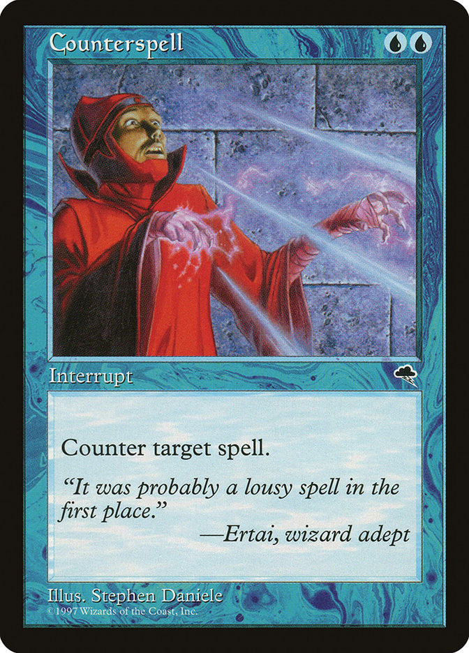Counterspell [Tempest] MTG Single Magic: The Gathering    | Red Claw Gaming