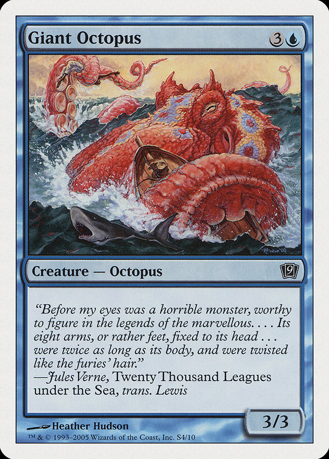 Giant Octopus [Ninth Edition] MTG Single Magic: The Gathering    | Red Claw Gaming