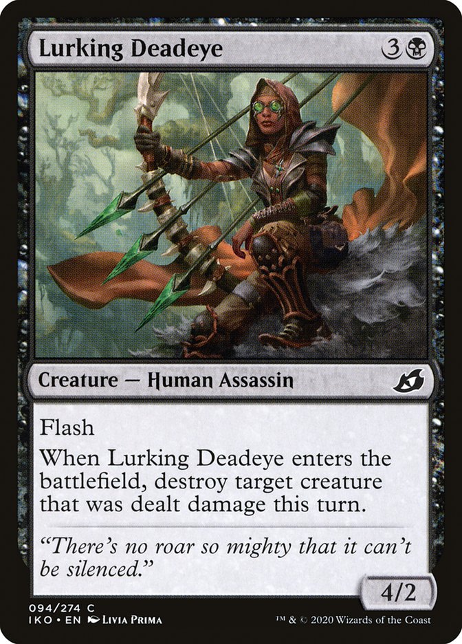 Lurking Deadeye [Ikoria: Lair of Behemoths] MTG Single Magic: The Gathering    | Red Claw Gaming