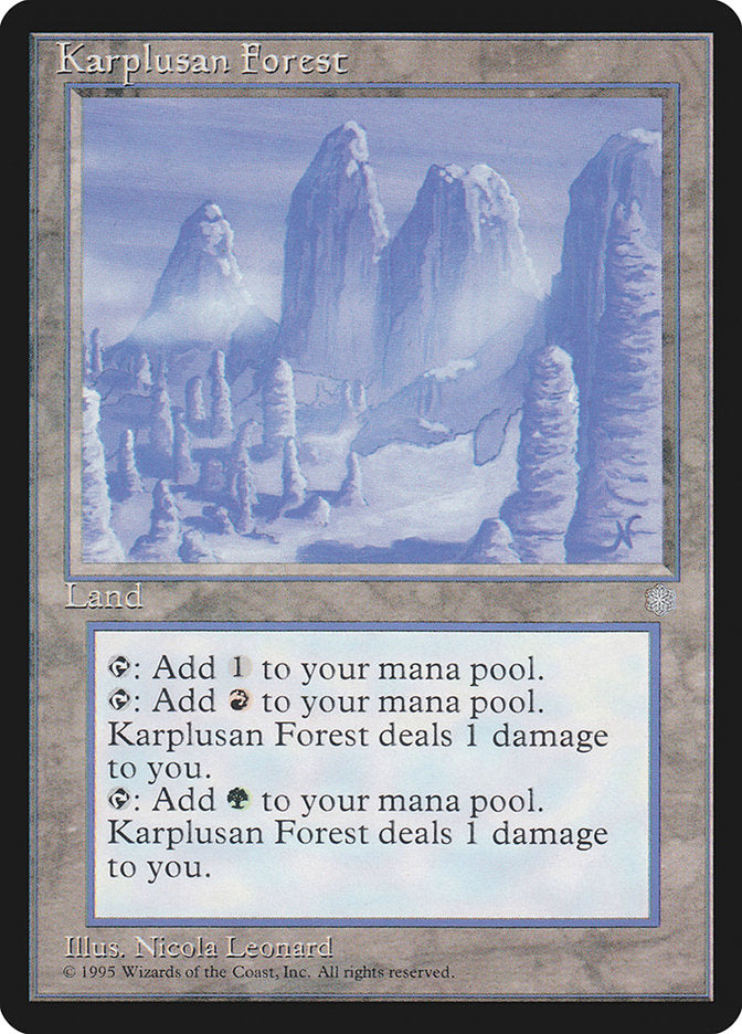 Karplusan Forest [Ice Age] MTG Single Magic: The Gathering    | Red Claw Gaming