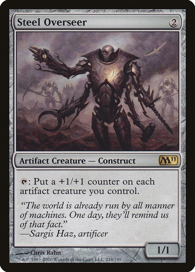 Steel Overseer [Magic 2011] MTG Single Magic: The Gathering    | Red Claw Gaming