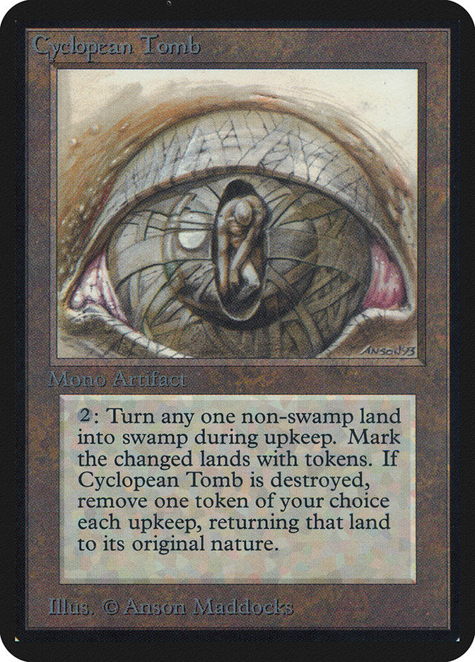 Cyclopean Tomb [Alpha Edition] MTG Single Magic: The Gathering    | Red Claw Gaming