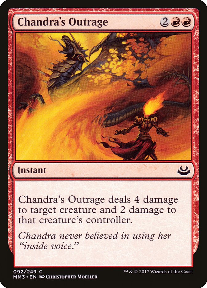 Chandra's Outrage [Modern Masters 2017] MTG Single Magic: The Gathering    | Red Claw Gaming