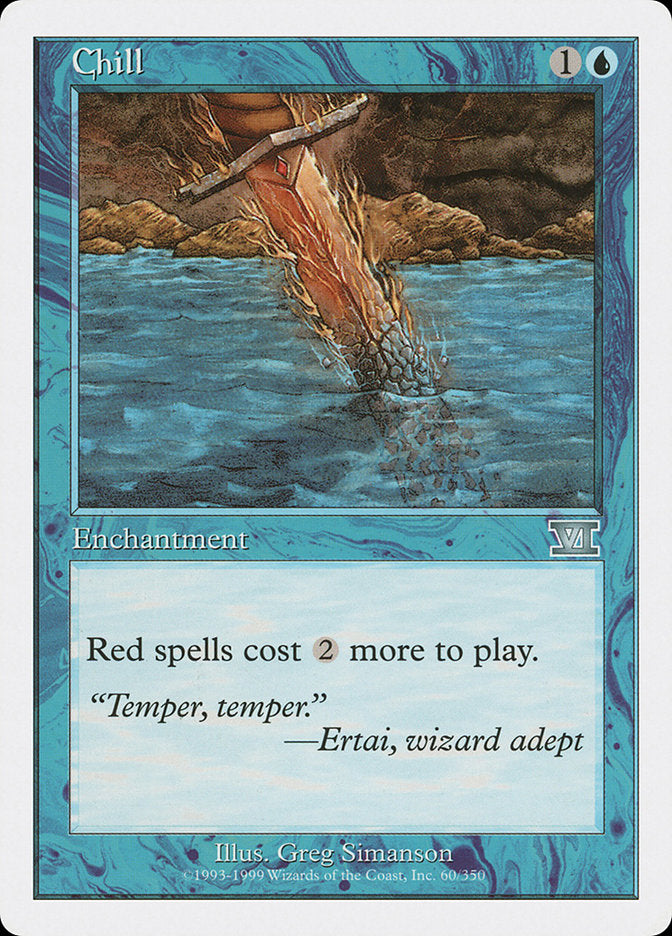 Chill [Classic Sixth Edition] MTG Single Magic: The Gathering    | Red Claw Gaming