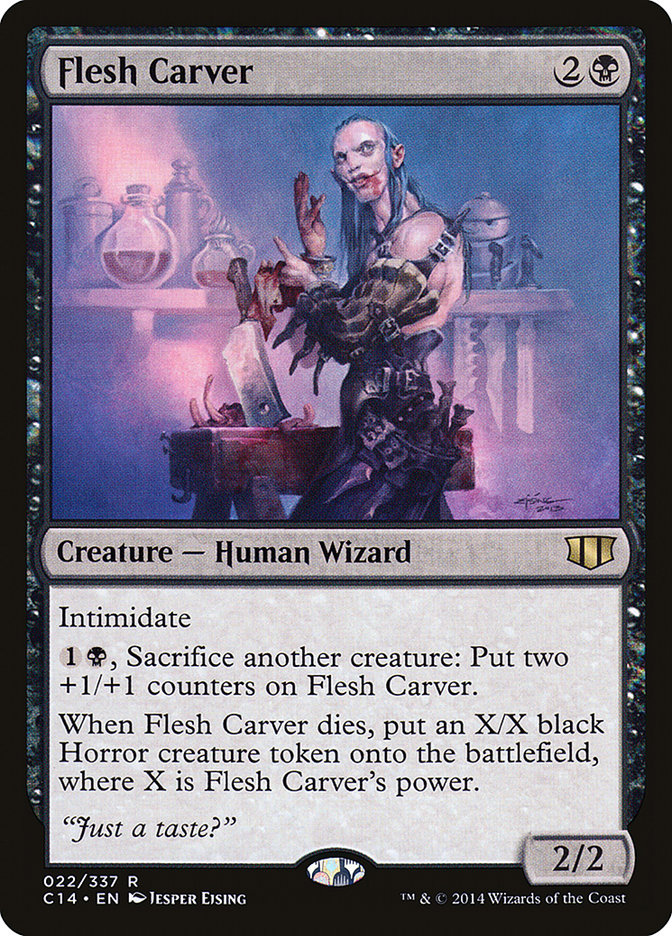 Flesh Carver [Commander 2014] MTG Single Magic: The Gathering    | Red Claw Gaming