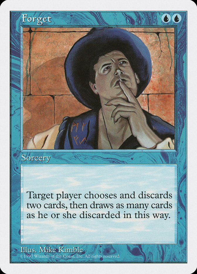 Forget [Fifth Edition] MTG Single Magic: The Gathering    | Red Claw Gaming