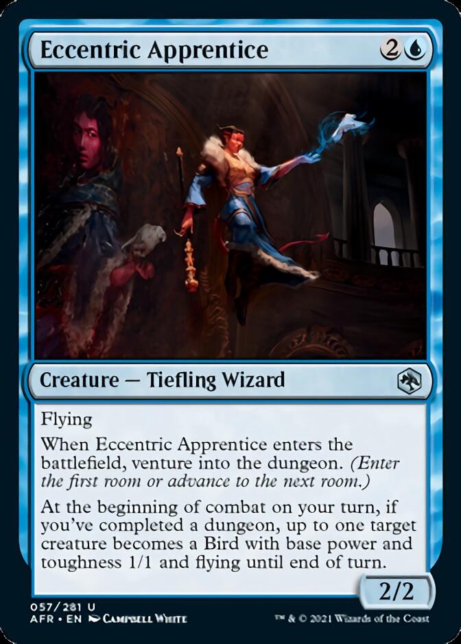 Eccentric Apprentice [Dungeons & Dragons: Adventures in the Forgotten Realms] MTG Single Magic: The Gathering    | Red Claw Gaming