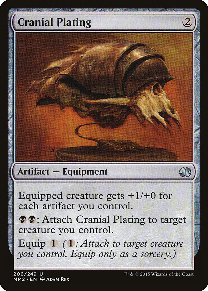Cranial Plating [Modern Masters 2015] MTG Single Magic: The Gathering    | Red Claw Gaming