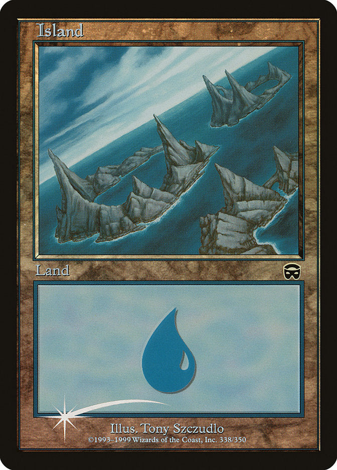 Island (9) [Arena League 2000] MTG Single Magic: The Gathering    | Red Claw Gaming