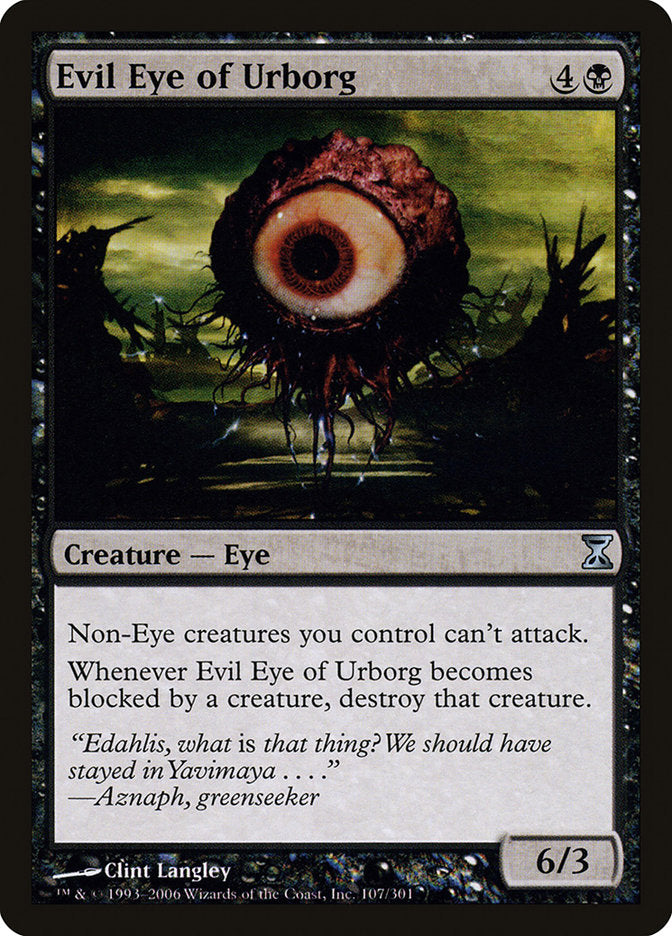 Evil Eye of Urborg [Time Spiral] MTG Single Magic: The Gathering    | Red Claw Gaming