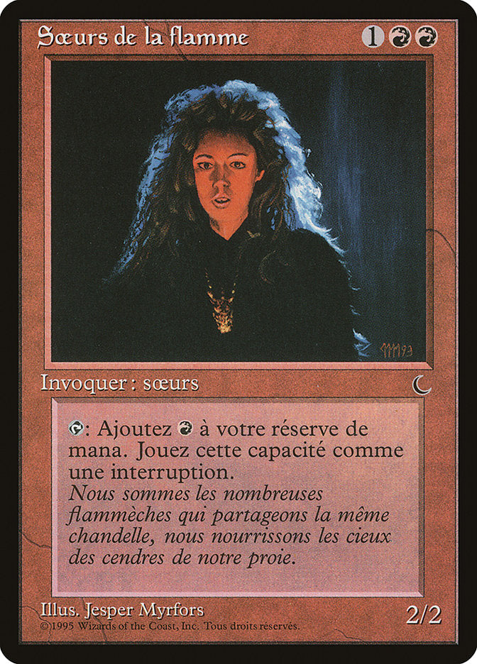 Sisters of the Flame (French) - "Sceurs de la flamme" [Renaissance] MTG Single Magic: The Gathering    | Red Claw Gaming