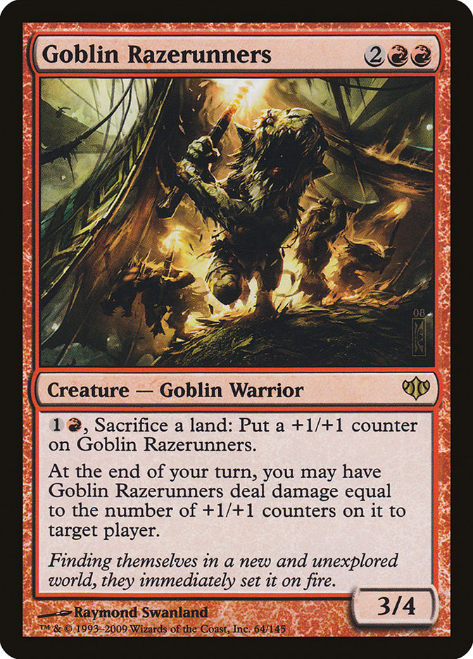 Goblin Razerunners [Conflux] MTG Single Magic: The Gathering    | Red Claw Gaming