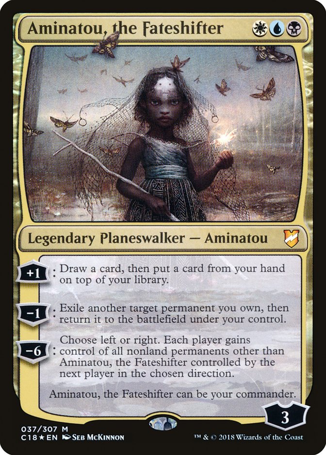 Aminatou, the Fateshifter [Commander 2018] MTG Single Magic: The Gathering    | Red Claw Gaming