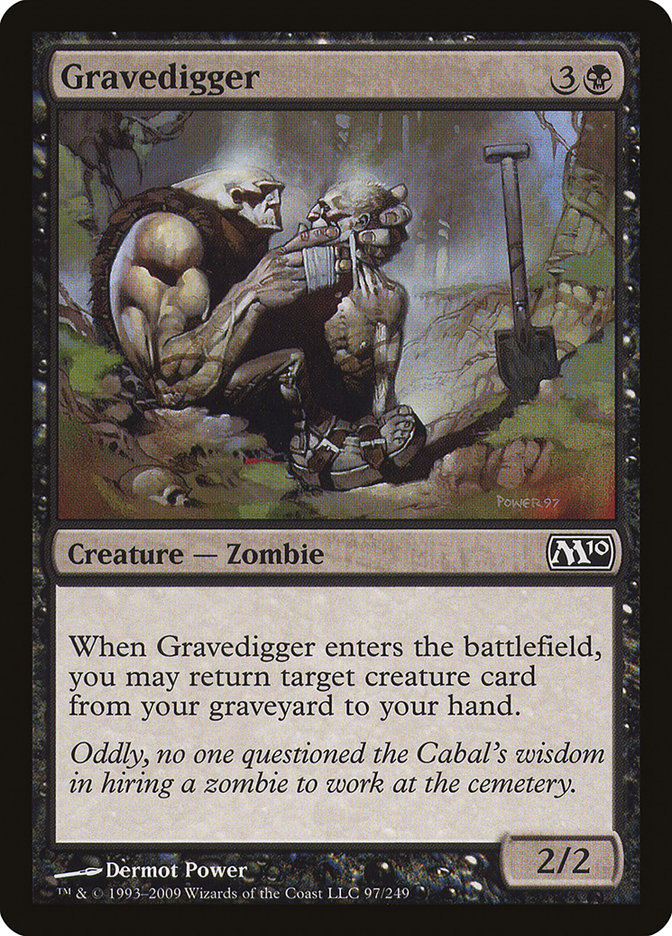 Gravedigger [Magic 2010] MTG Single Magic: The Gathering    | Red Claw Gaming