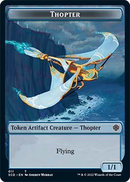 Pegasus // Thopter Double-Sided Token [Starter Commander Decks] MTG Single Magic: The Gathering    | Red Claw Gaming