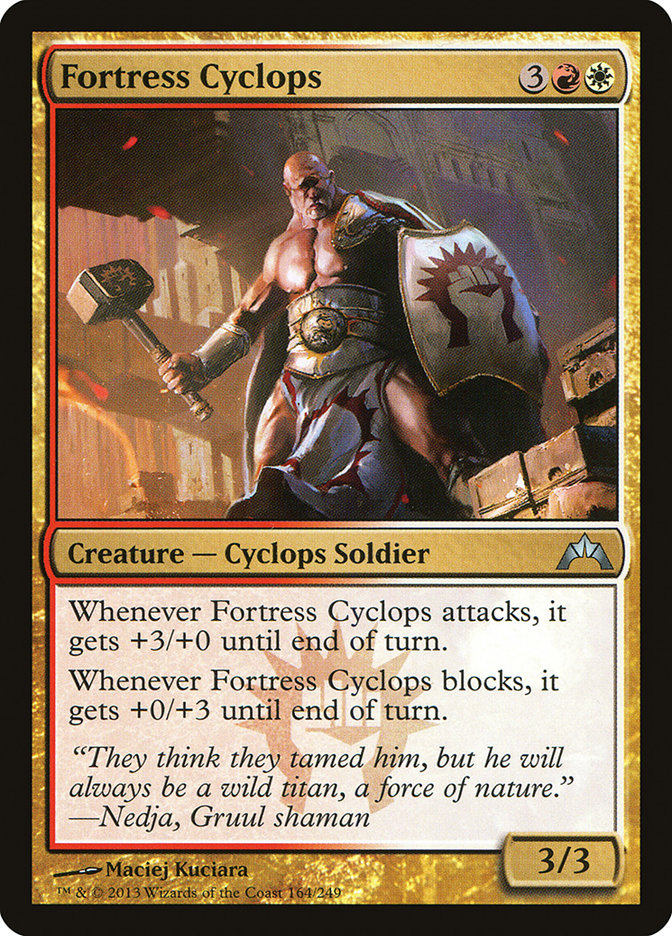 Fortress Cyclops [Gatecrash] MTG Single Magic: The Gathering    | Red Claw Gaming