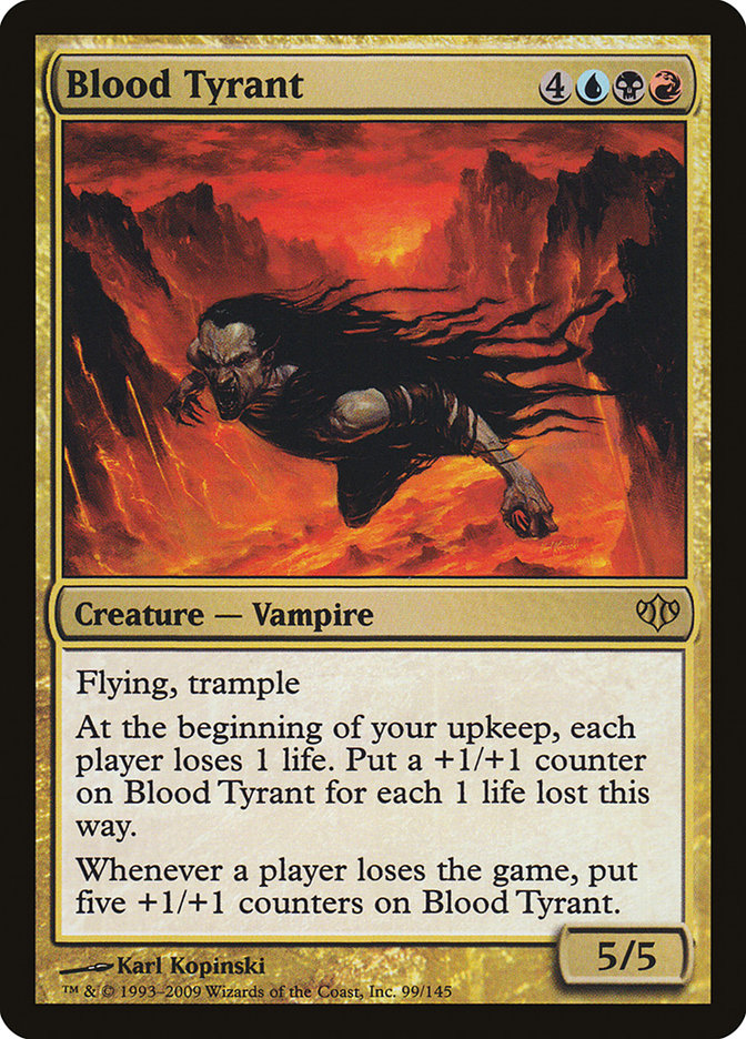 Blood Tyrant [Conflux] MTG Single Magic: The Gathering    | Red Claw Gaming