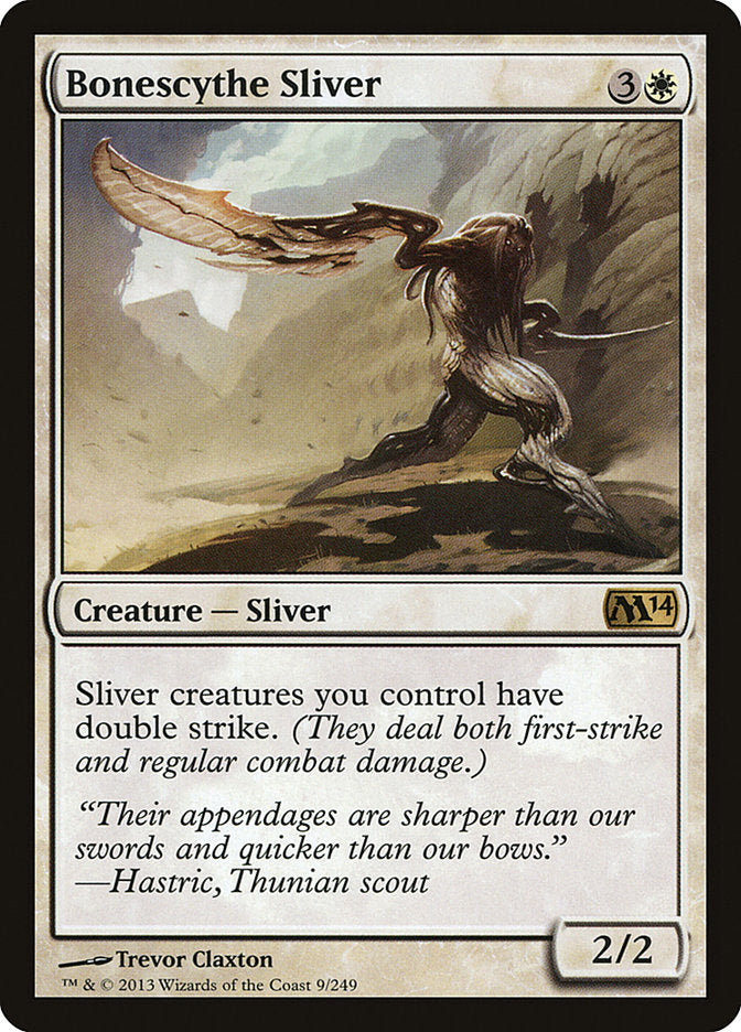 Bonescythe Sliver [Magic 2014] MTG Single Magic: The Gathering    | Red Claw Gaming