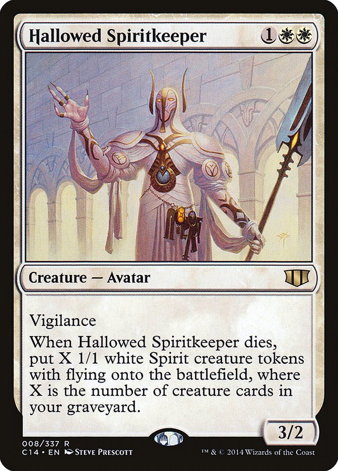 Hallowed Spiritkeeper [Commander 2014] MTG Single Magic: The Gathering    | Red Claw Gaming