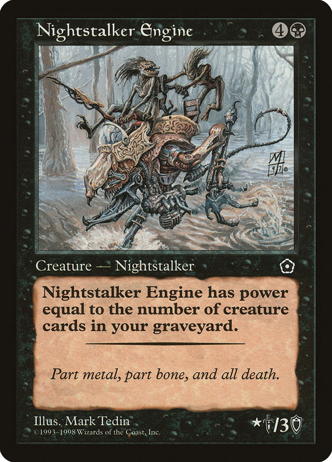 Nightstalker Engine [Portal Second Age] MTG Single Magic: The Gathering    | Red Claw Gaming