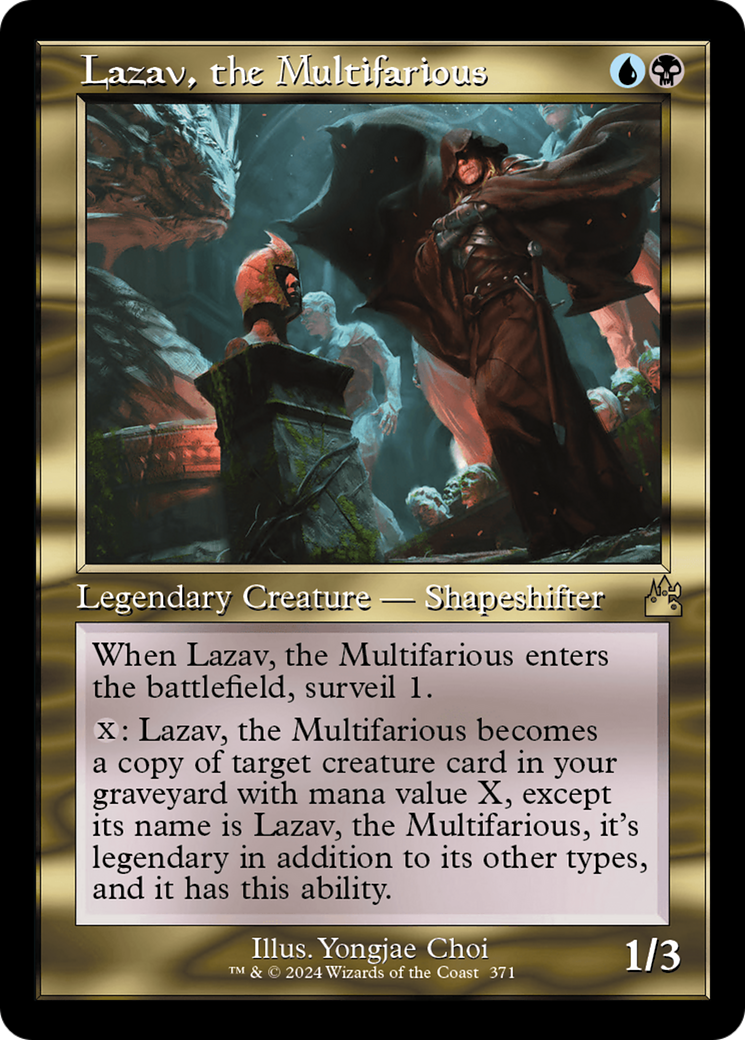 Lazav, the Multifarious (Retro Frame) [Ravnica Remastered] MTG Single Magic: The Gathering    | Red Claw Gaming