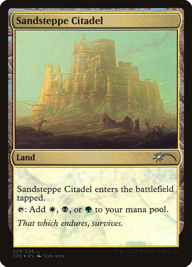 Sandsteppe Citadel [Magic Origins Clash Pack] MTG Single Magic: The Gathering    | Red Claw Gaming