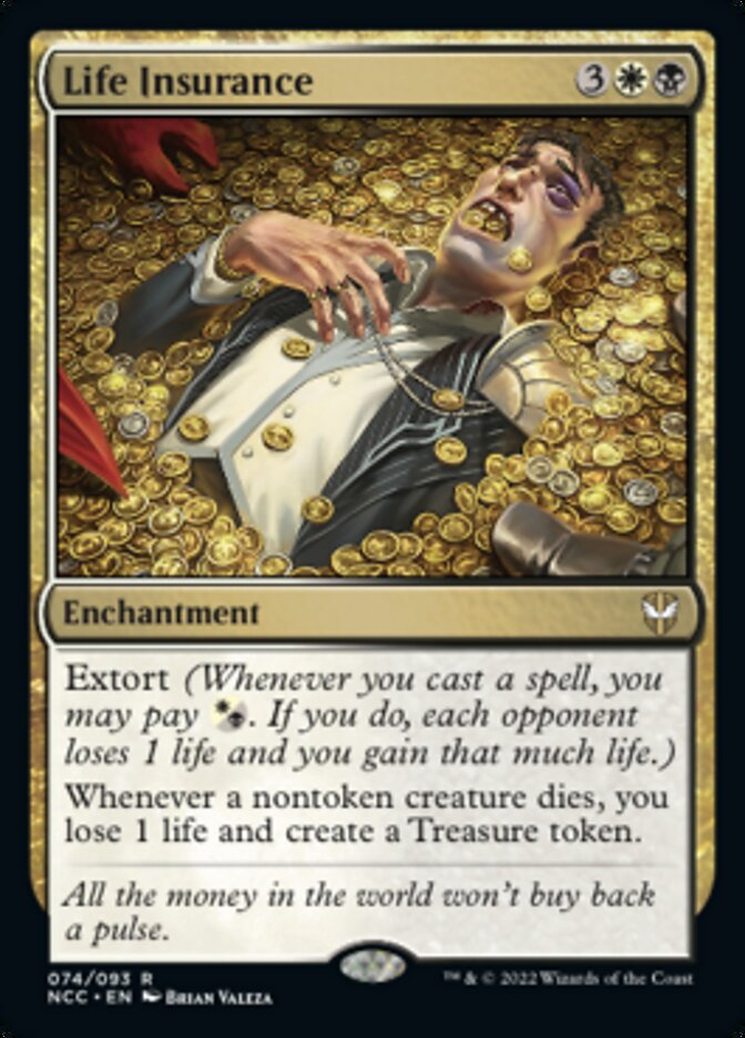 Life Insurance [Streets of New Capenna Commander] MTG Single Magic: The Gathering    | Red Claw Gaming